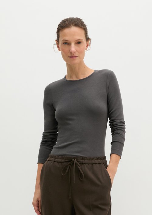 Longsleeve regular — Broken Graphite