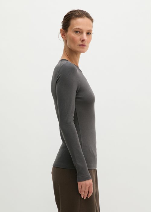 Longsleeve regular — Broken Graphite