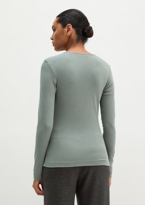 Longsleeve regular — Foggy Blue