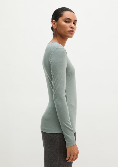 Longsleeve regular — Foggy Blue