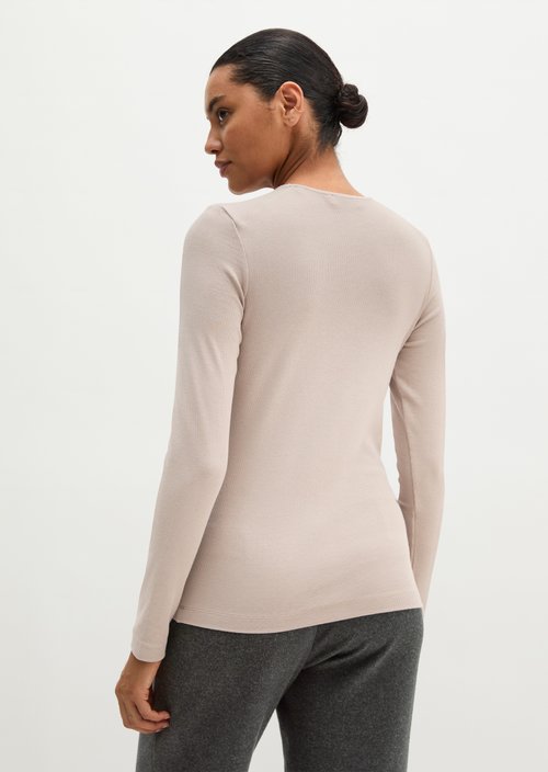 Longsleeve regular — Chalky Mauve