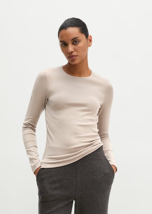 Longsleeve regular — Chalky Mauve