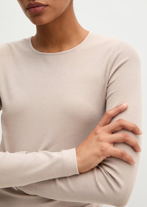 Longsleeve regular — Chalky Mauve