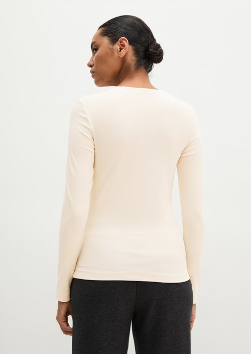 Longsleeve regular — Chalky Sand