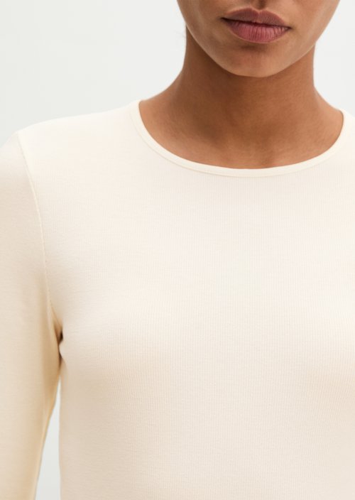 Longsleeve regular — Chalky Sand