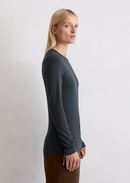 Longsleeve regular — Dark Navy