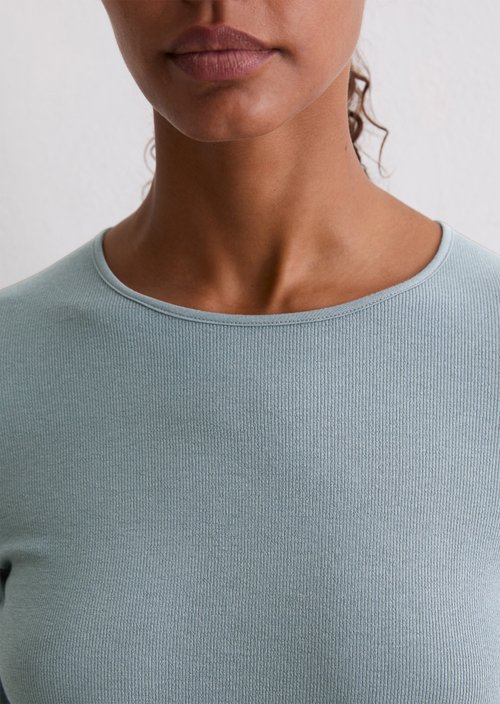 Longsleeve regular — Slate Blue
