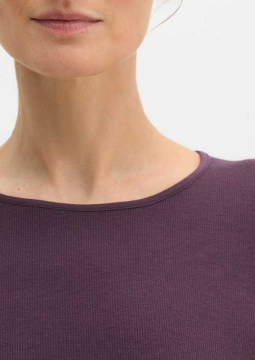 Longsleeve regular — Pure Plum