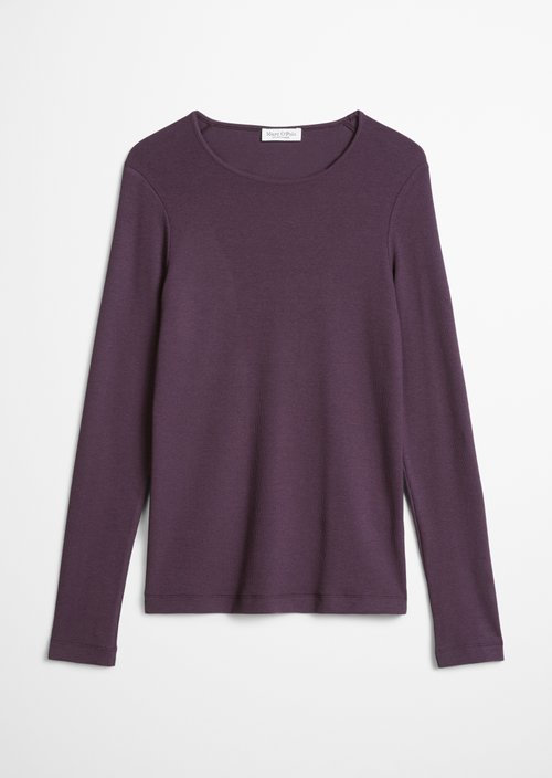 Longsleeve regular — Pure Plum