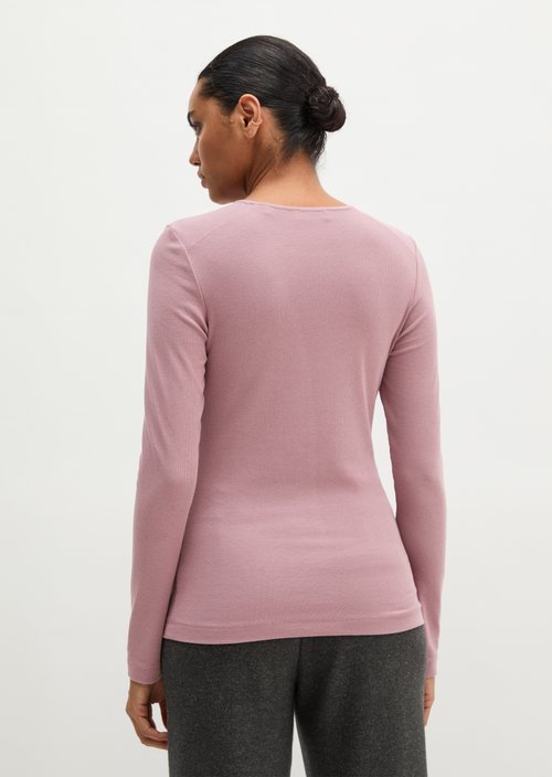 Longsleeve regular — Gentle Mauve