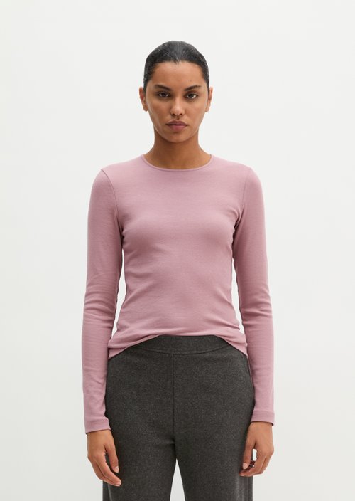 Longsleeve regular — Gentle Mauve