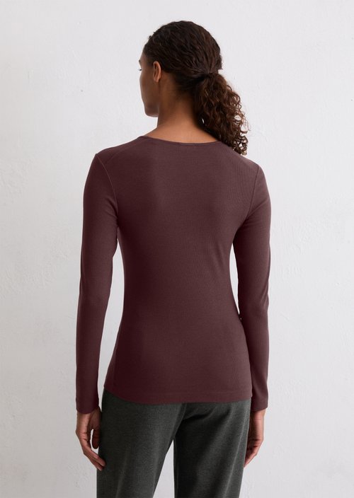 Longsleeve regular — Black Cherry