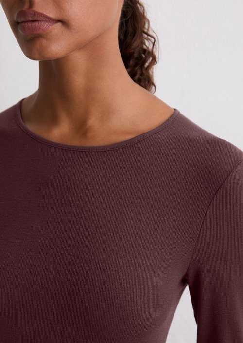 Longsleeve regular — Black Cherry