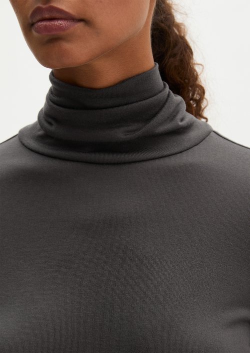 Regular turtleneck longsleeve — Broken Graphite