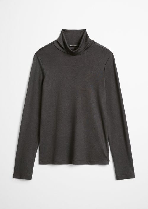 Regular turtleneck longsleeve — Broken Graphite