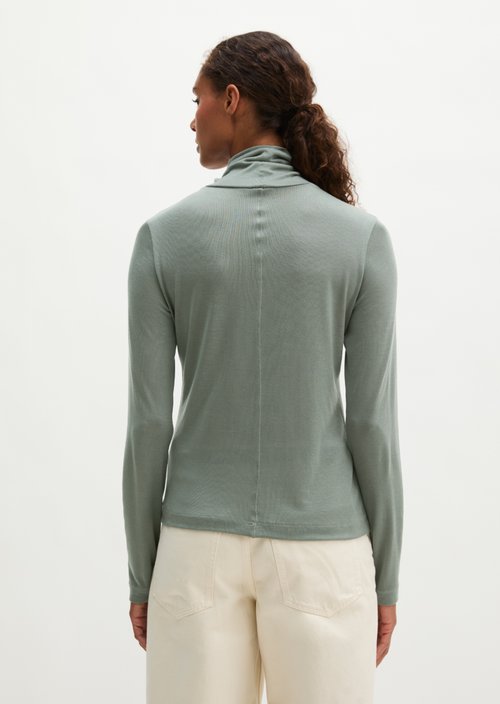 Regular turtleneck longsleeve — Foggy Blue