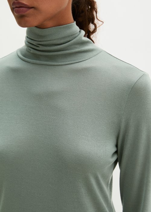 Regular turtleneck longsleeve — Foggy Blue
