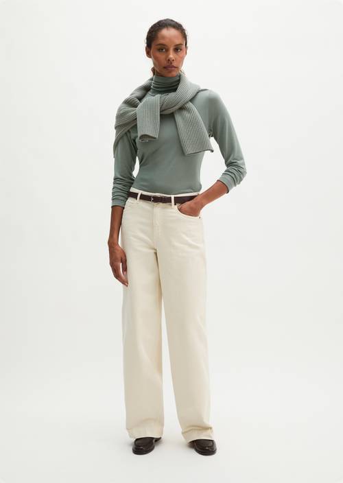 Coltrui longsleeve regular Foggy Blue in vooraanzicht