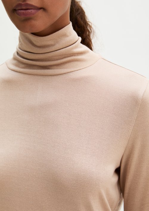 Regular turtleneck longsleeve — Chalky Mauve