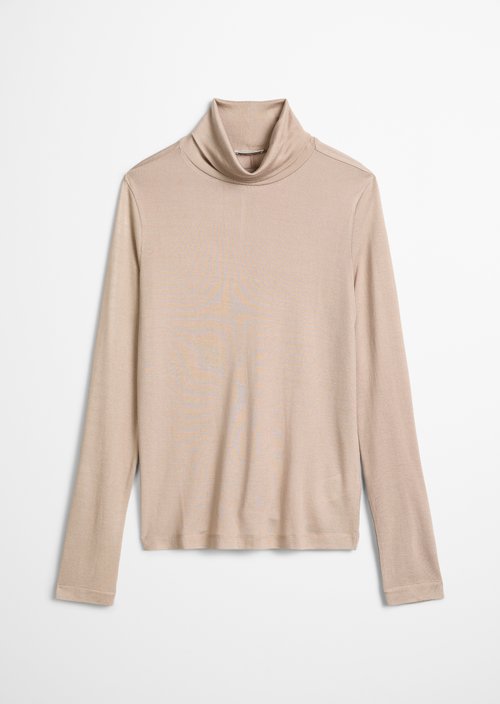 Regular turtleneck longsleeve — Chalky Mauve