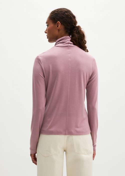 Regular turtleneck longsleeve — Gentle Mauve