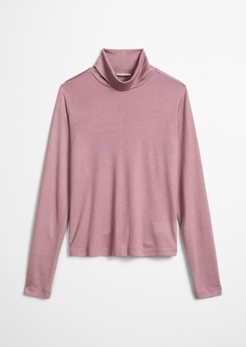 Regular turtleneck longsleeve — Gentle Mauve