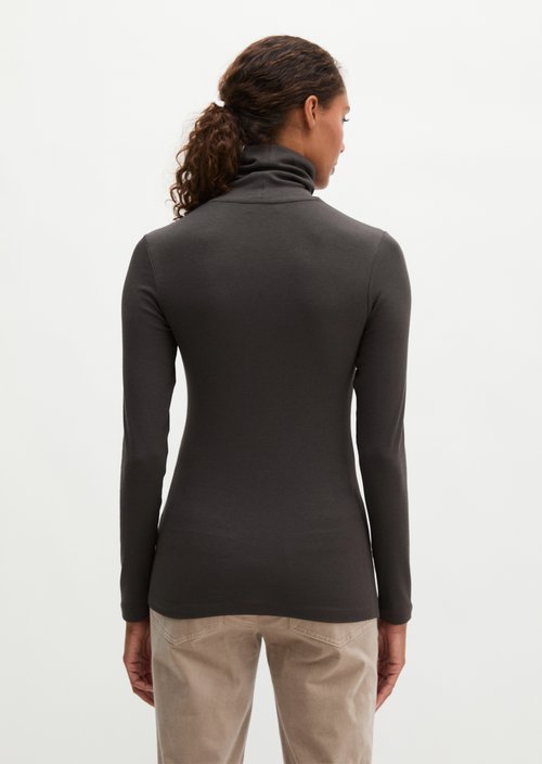 Regular turtleneck longsleeve — Broken Graphite