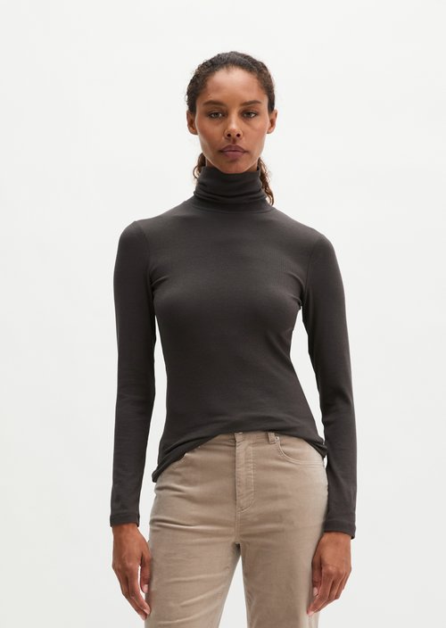 Regular turtleneck longsleeve — Broken Graphite
