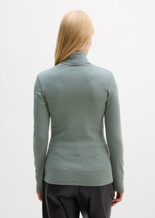 Regular turtleneck longsleeve — Foggy Blue