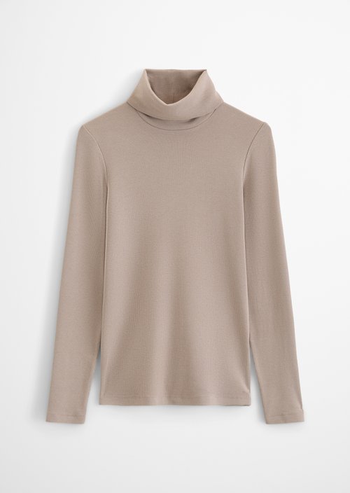 Regular turtleneck longsleeve — Chalky Mauve