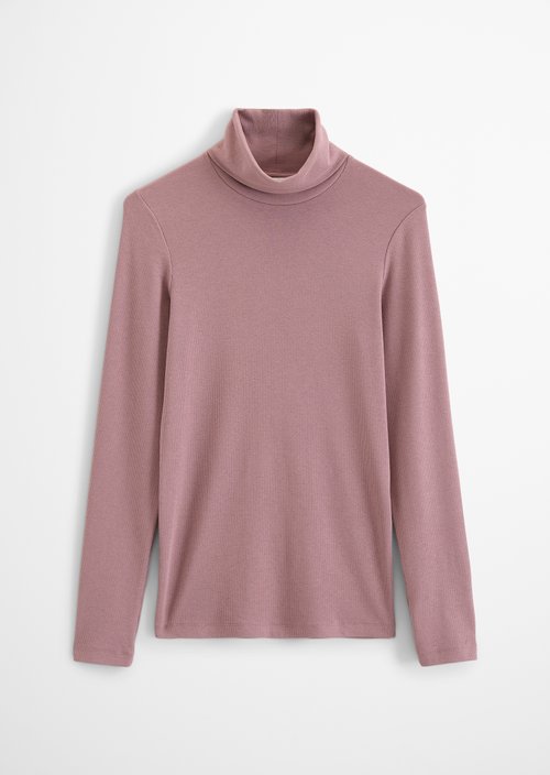 Regular turtleneck longsleeve — Gentle Mauve