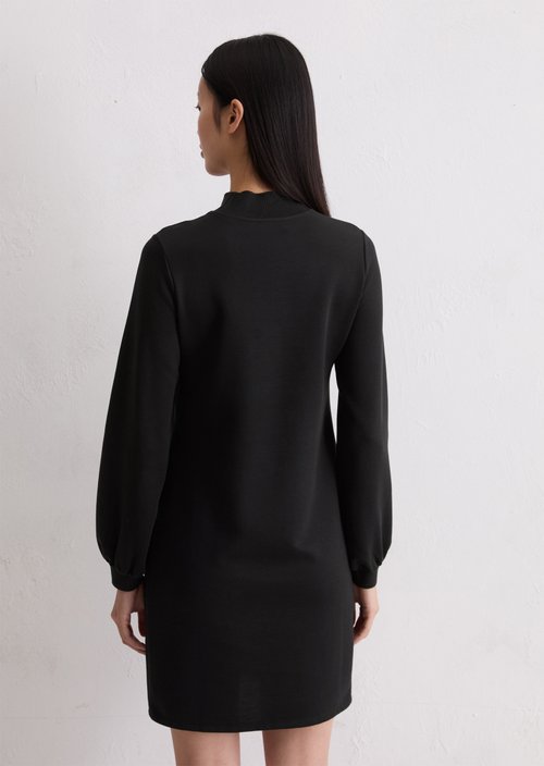 Jersey dress regular — Black