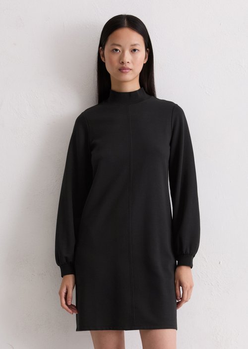 Jersey dress regular — Black