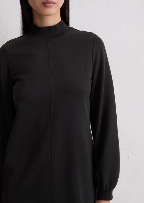 Jersey dress regular — Black