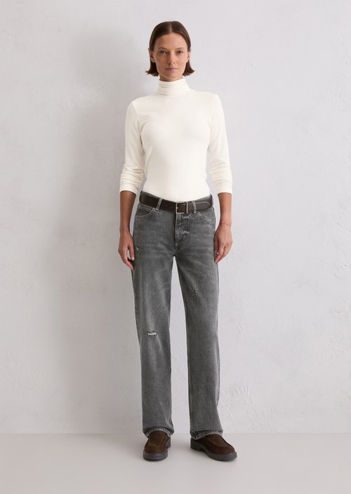 Jeans model Leby straight — Medium Grey