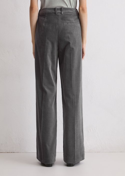 Velvet trousers wide — Castlerock