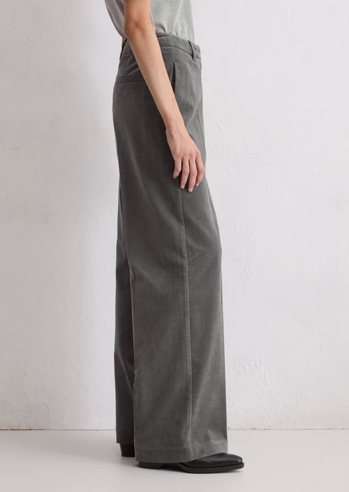 Velvet trousers wide — Castlerock