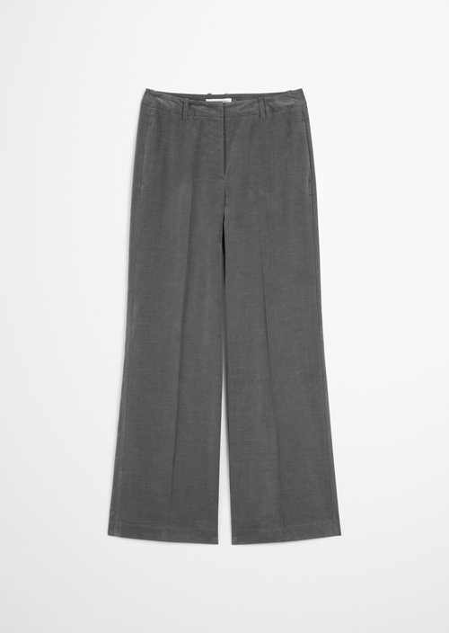 Velvet trousers wide — Castlerock