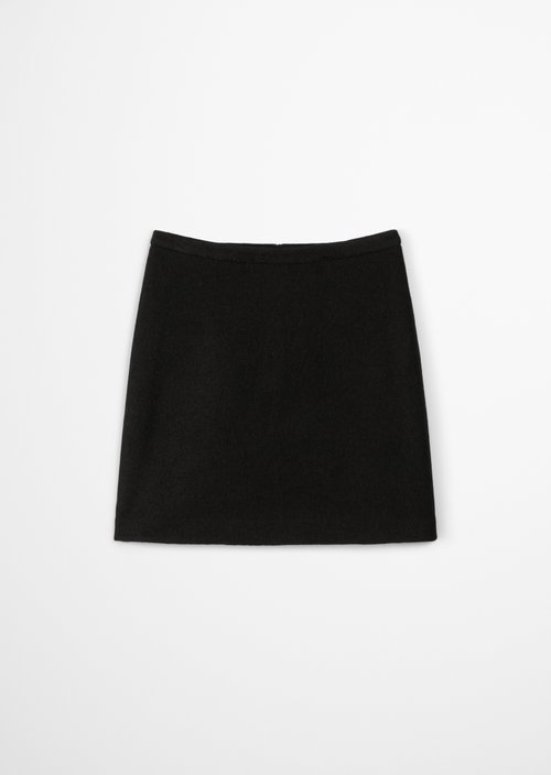Mini skirt regular — Black
