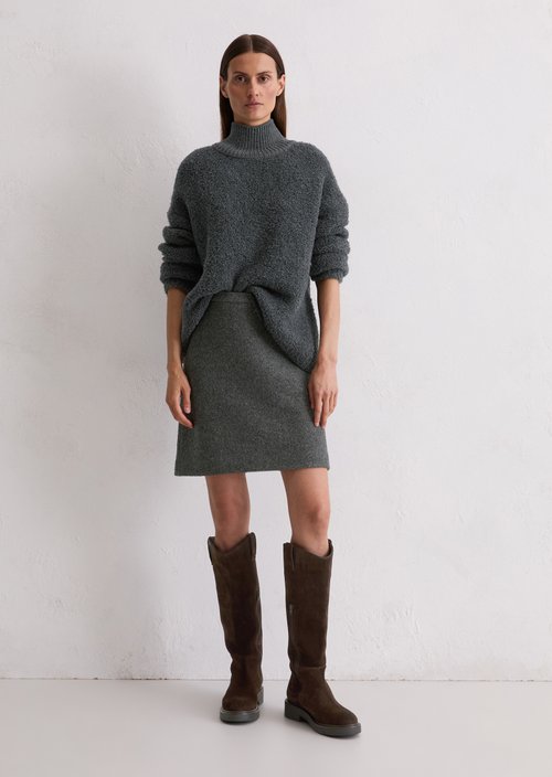 Mini skirt regular — Rocky Grey Melange