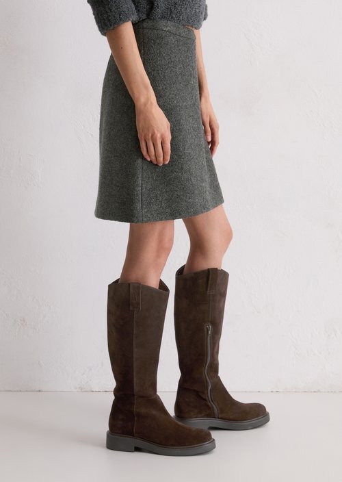 Mini skirt regular — Rocky Grey Melange