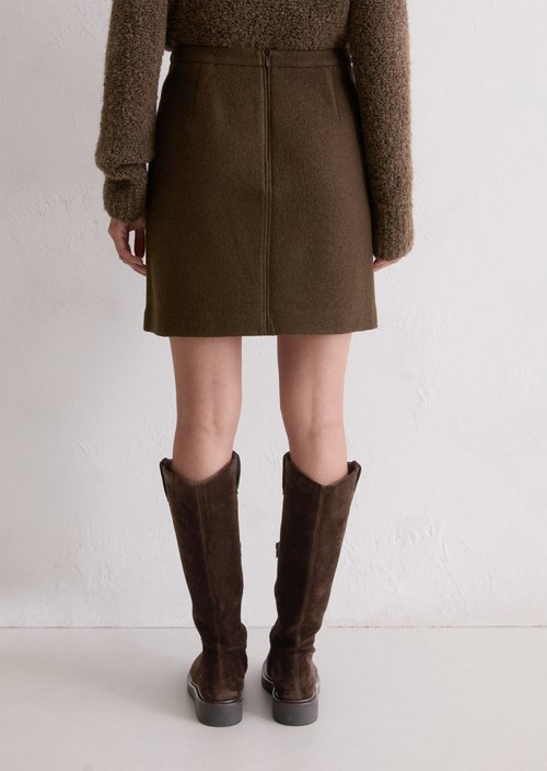 Mini skirt regular — Shaded Brown