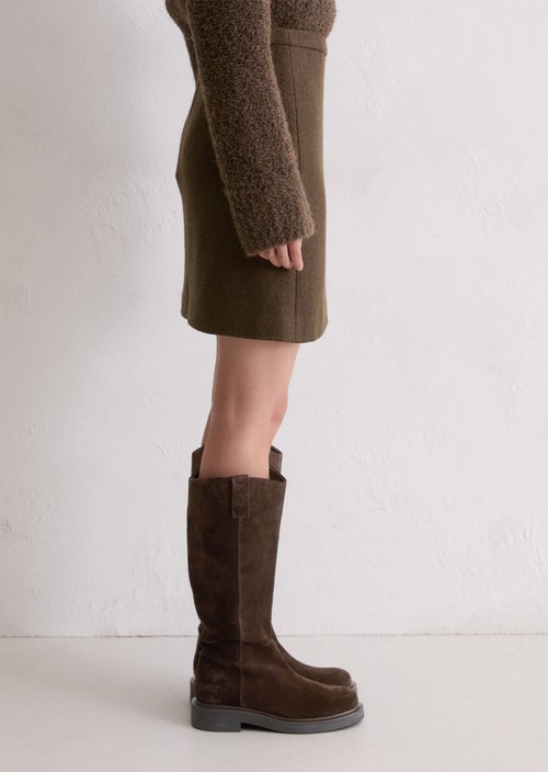 Mini skirt regular — Shaded Brown