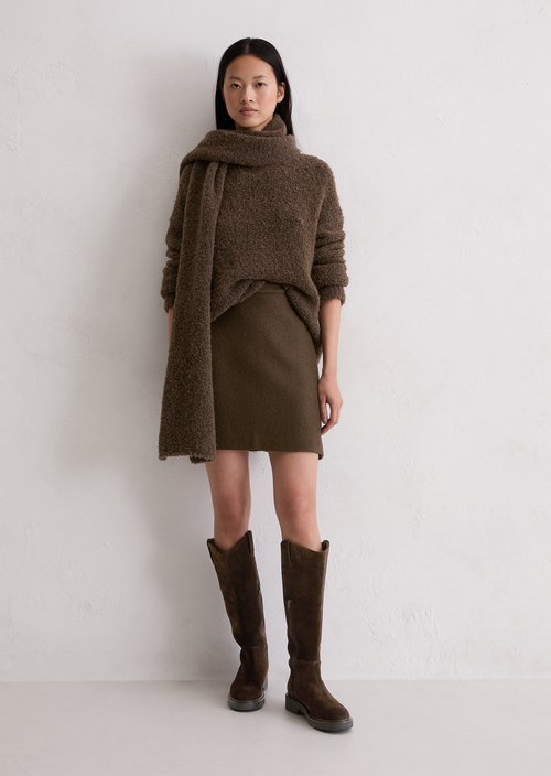 Mini skirt regular — Shaded Brown