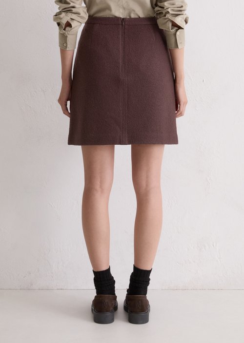 Mini skirt regular — Black Cherry