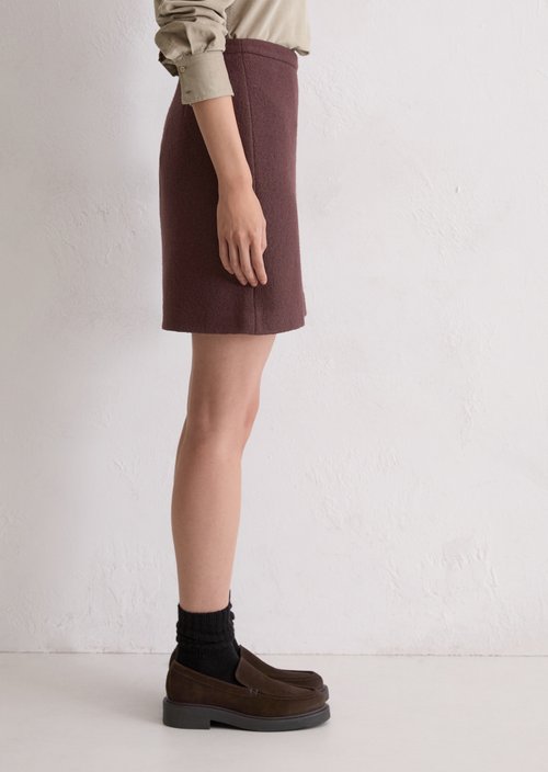 Mini skirt regular — Black Cherry