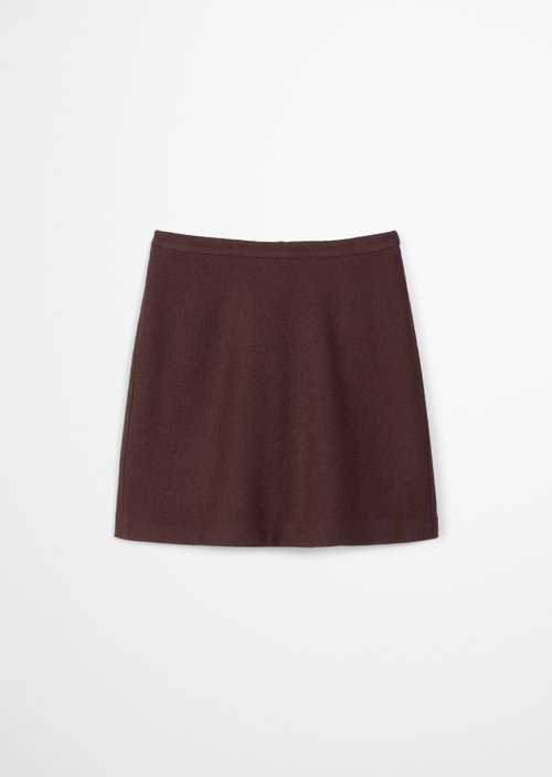 Mini skirt regular — Black Cherry