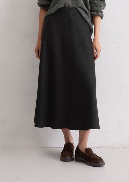 Flared skirt regular — Black