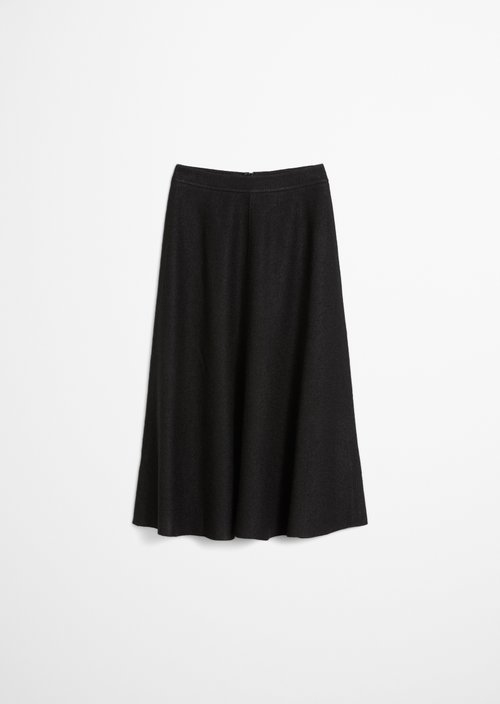 Flared skirt regular — Black