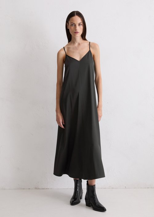 Long slip dress flared — Cloudburst